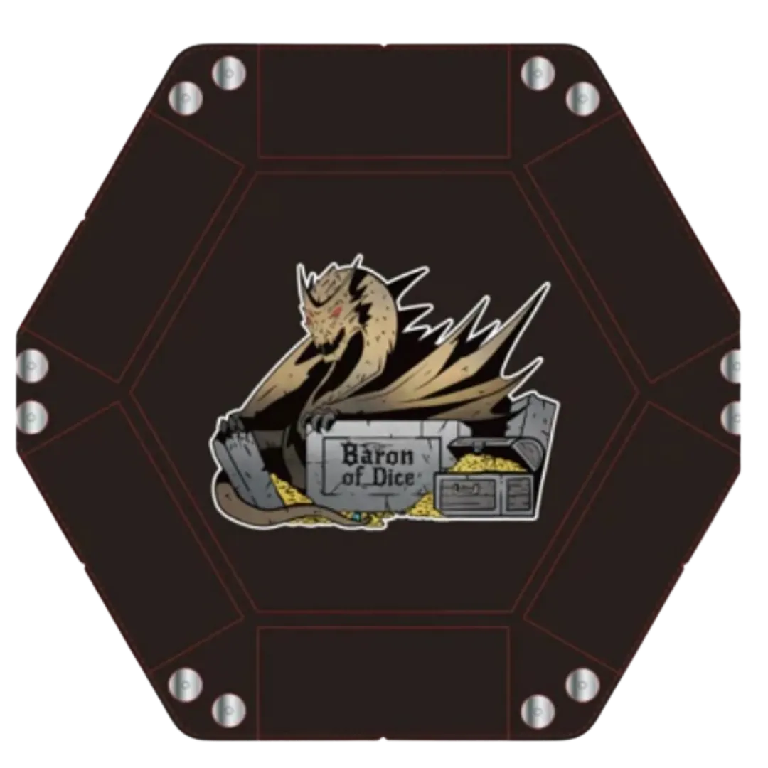 Dice Tray - Ancient Dragon-Baron of Dice-Radaddel