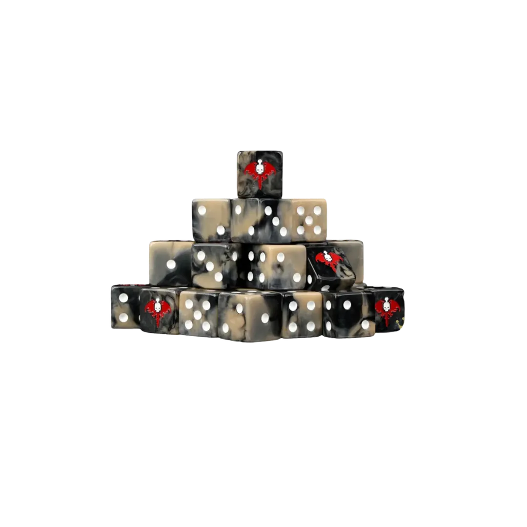 Necromancer Dice 16mm Square (25 Stück)-Baron of Dice-Radaddel