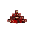 Cursed Vampire Dice 16mm Square (25 Stück)-Baron of Dice-Radaddel