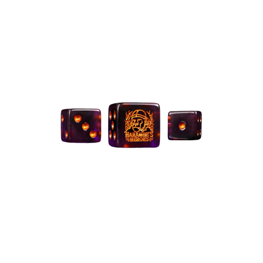 Gorilla - Harambes Heroes Dice 16mm Square (25 Stück)-Baron of Dice-Radaddel