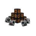 Galactic Credit Galactic Skirmish Dice - Set of 20-Baron of Dice-Radaddel