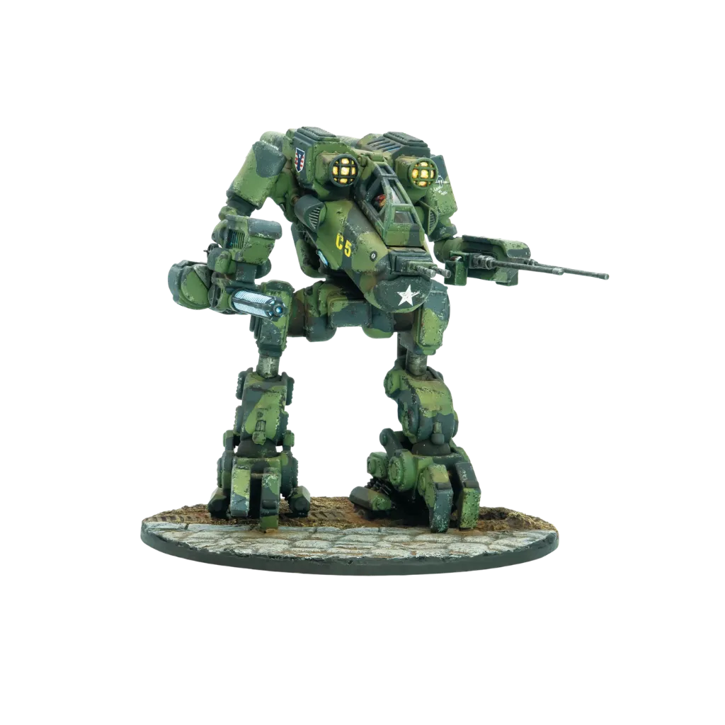 Konflikt '47 Linebacker Jump Walker-Warlord Games-Radaddel