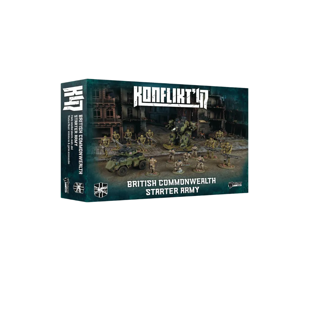 Konflikt '47 British Commonwealth Starter Army-Warlord Games-Radaddel