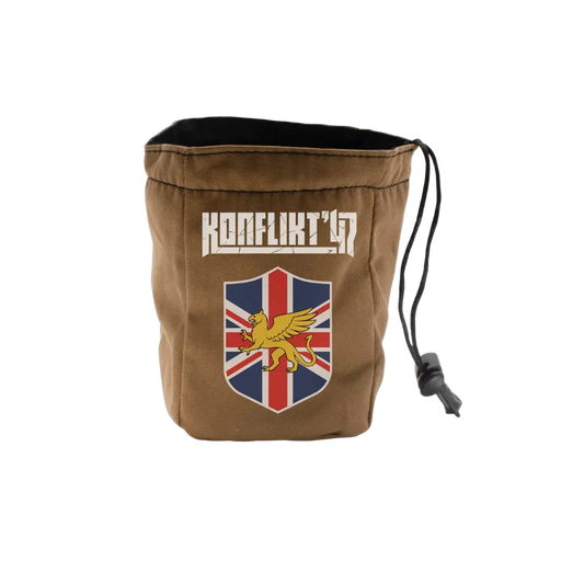 Konflikt '47 British Commonwealth Dice Bag-Warlord Games-Radaddel