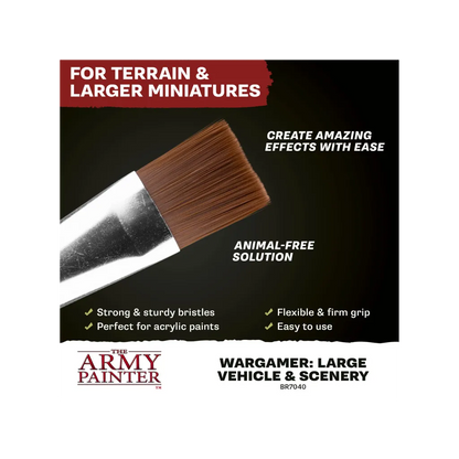 Wargamer Large Vehicle & Scenery Brush (2025)-The Army Painter-Radaddel