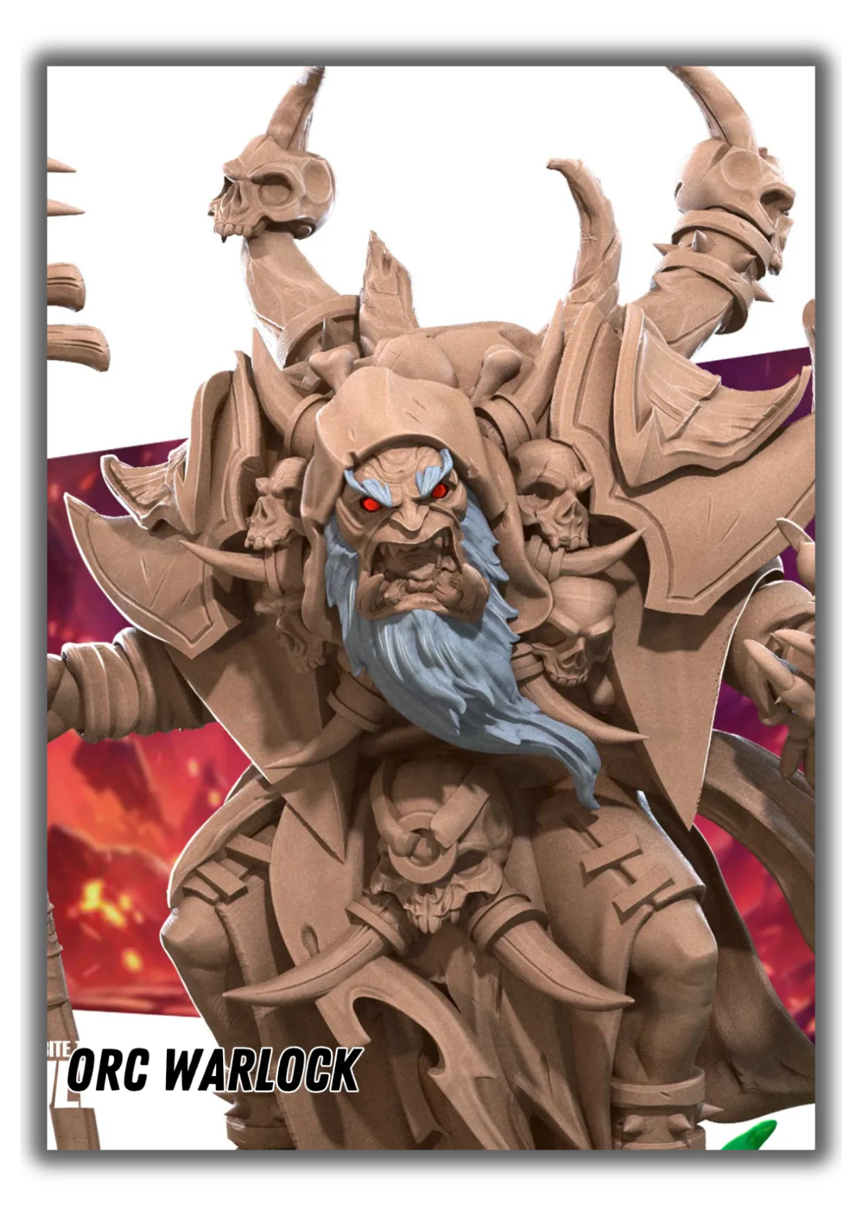 Orc Warlock-Pasch Spiele-Radaddel