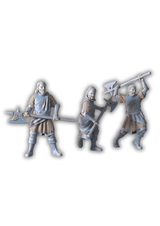 Axtkämpfer der Schwanenmiliz-Pasch Spiele-Radaddel