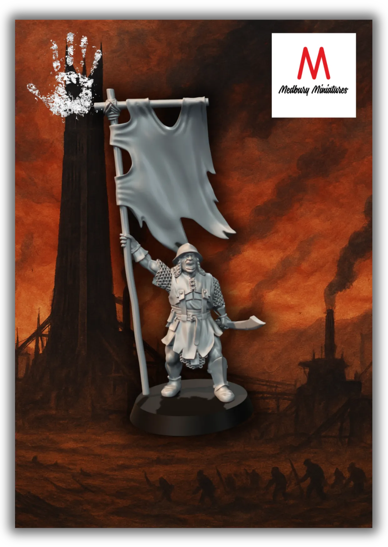 Uruk Standartenträger-Pasch Spiele-Radaddel