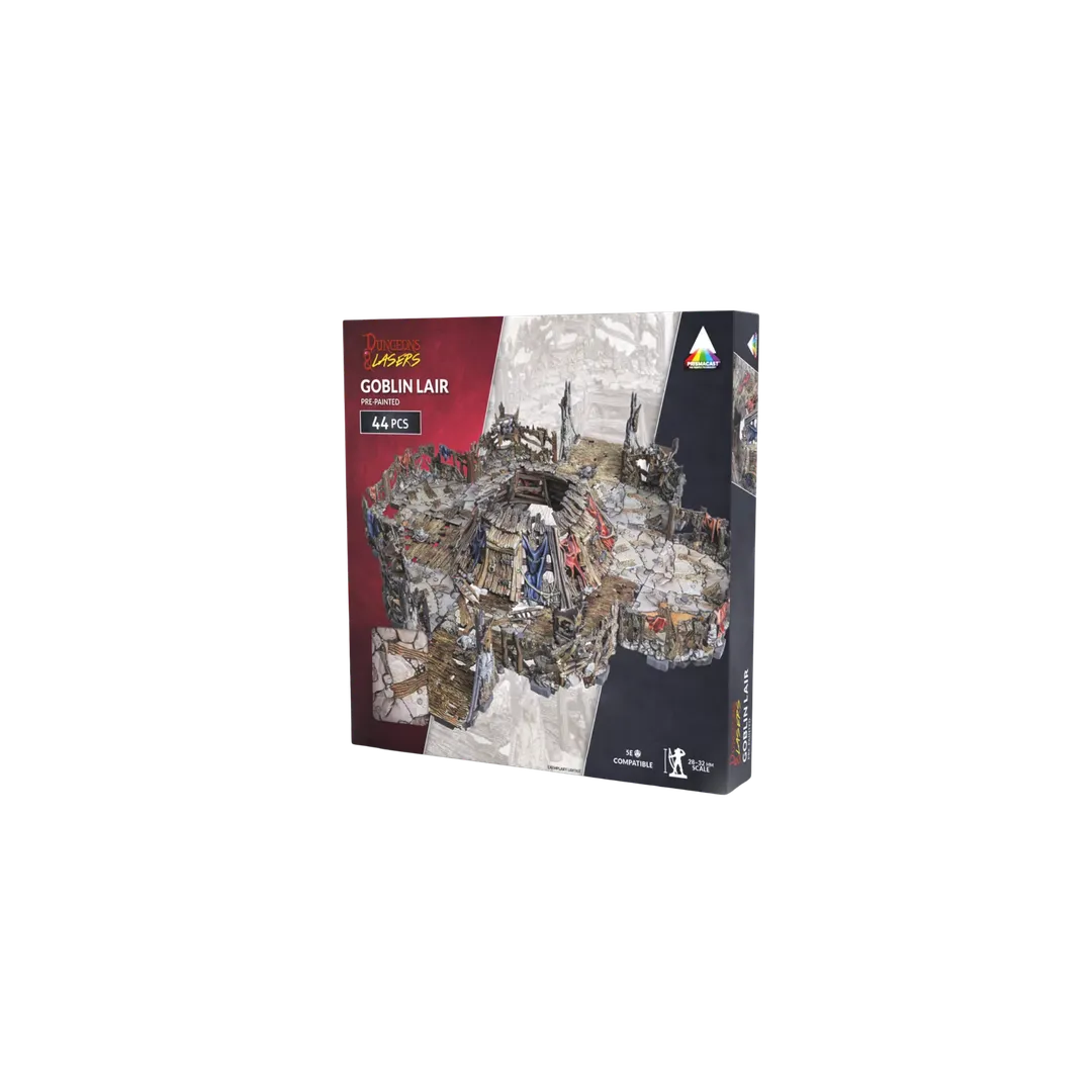 Dungeons & Lasers: Goblin Lair: Pre-Painted-Archon Studio-Radaddel
