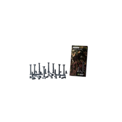 Basing Bits - Ancient Columns-Gamers Grass-Radaddel