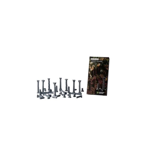Basing Bits - Ancient Columns-Gamers Grass-Radaddel
