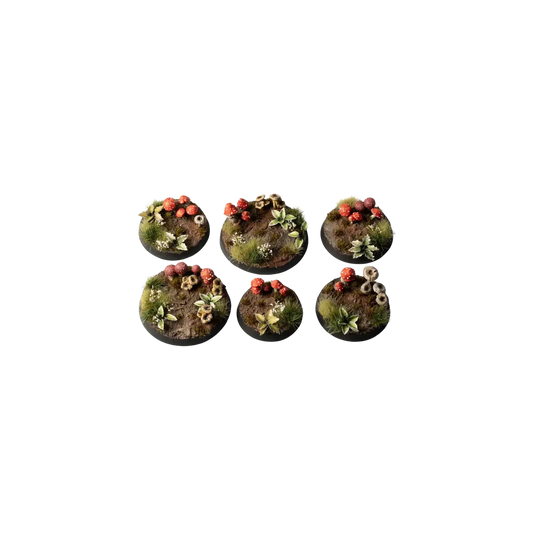 Basing Bits - Forest Mushrooms-Gamers Grass-Radaddel
