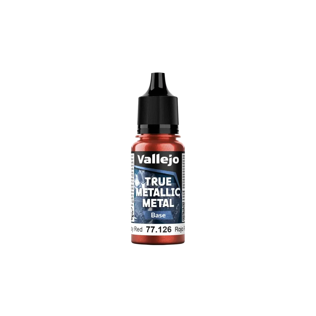 TMM BASE Ruby Red 18ml (126)-Vallejo-Radaddel