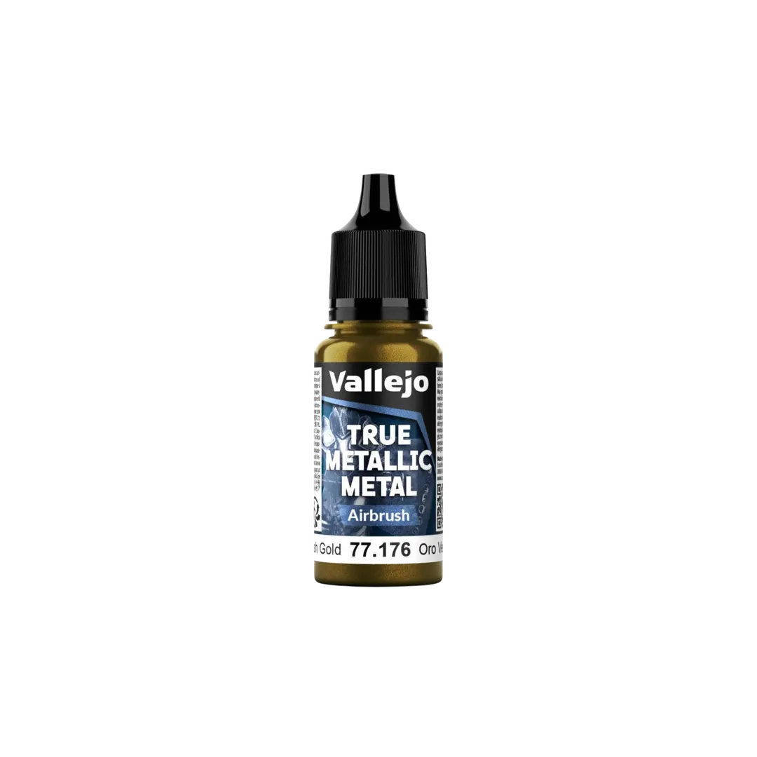 TMM AIRBRUSH Greenish Gold 18ml (176)-Vallejo-Radaddel