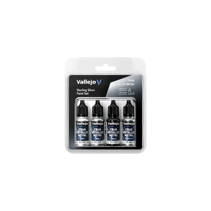 TMM PAINT SET Sterling Silver-Vallejo-Radaddel
