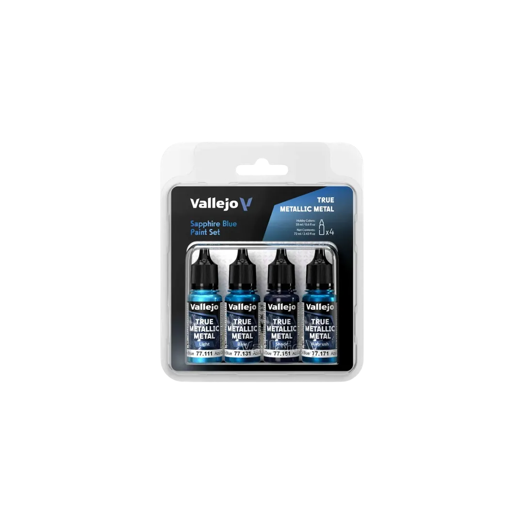 TMM PAINT SET Sapphire Blue-Vallejo-Radaddel