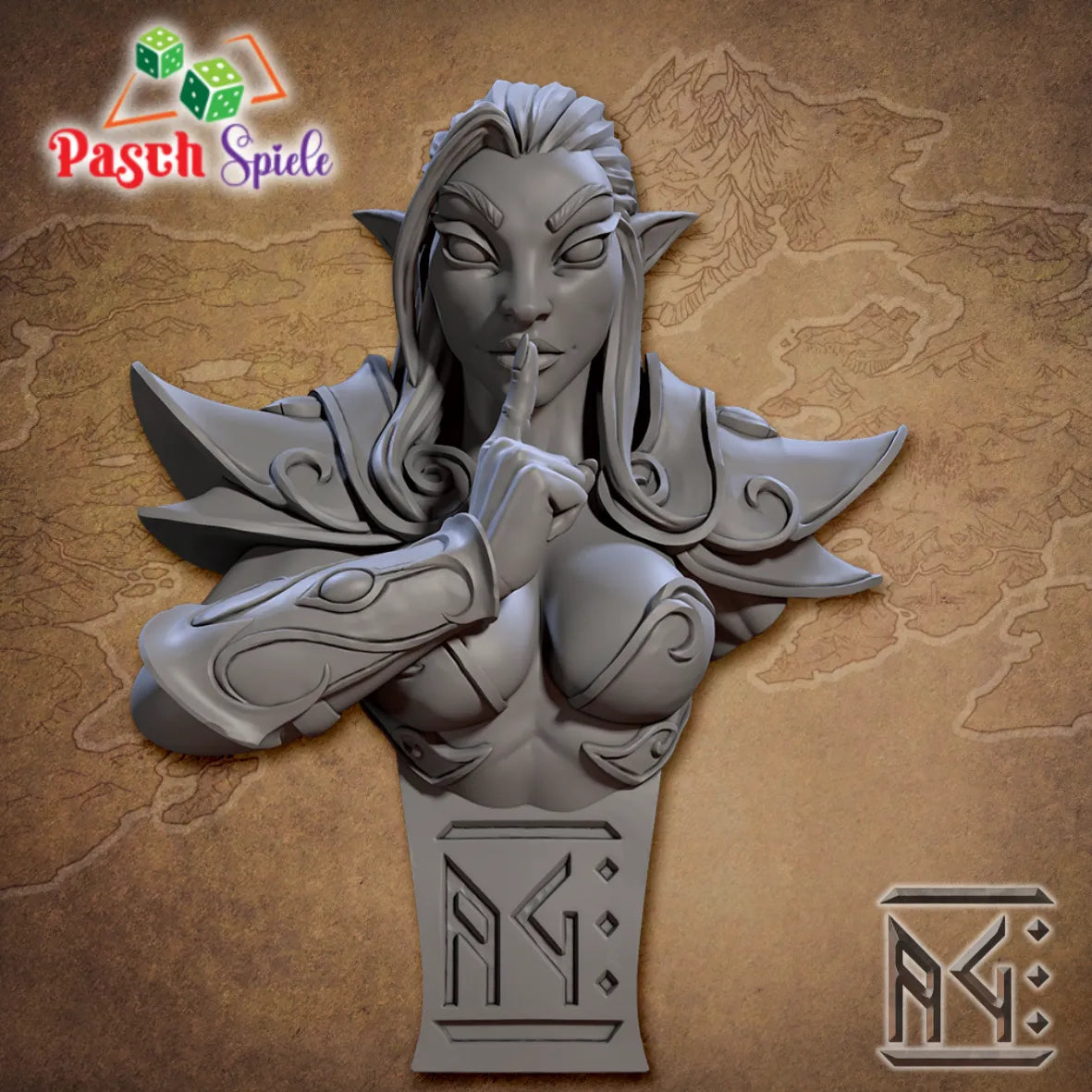 Fantasy Büste: Lythalia - Noble Alfar-Pasch Spiele-Radaddel