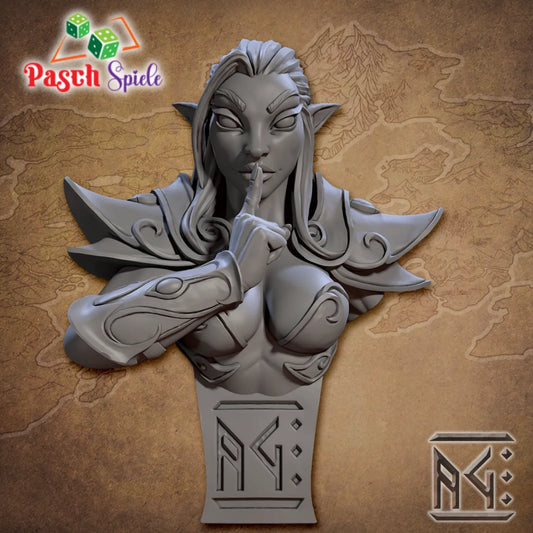 Fantasy Büste: Lythalia - Noble Alfar-Pasch Spiele-Radaddel