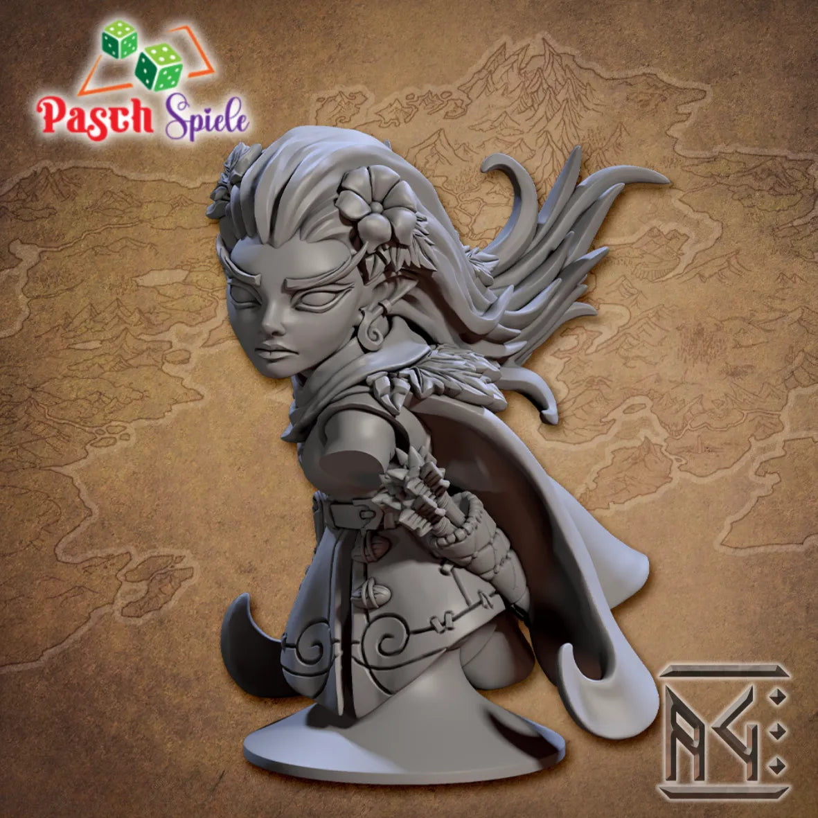 Fantasy Büste: Willow Thornfoot - Deeproot Lurikeen-Pasch Spiele-Radaddel