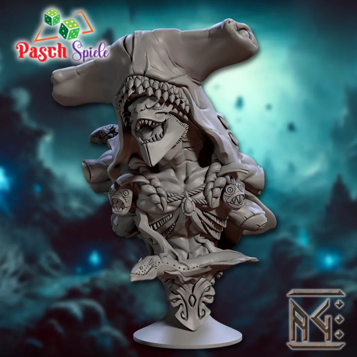 Fantasy Büste: Zar Kash - Mirmidons of the Death-Tide-Pasch Spiele-Radaddel