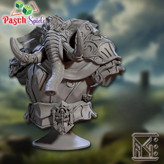 Fantasy Büste: Luxor - Elephorim Ivory Sentinels-Pasch Spiele-Radaddel