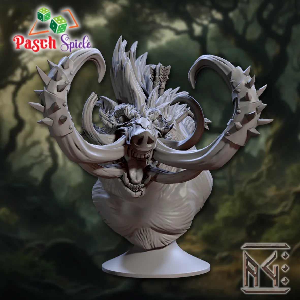 Fantasy Büste: Bloodtusk - Faldorn Hobgoblins-Pasch Spiele-Radaddel