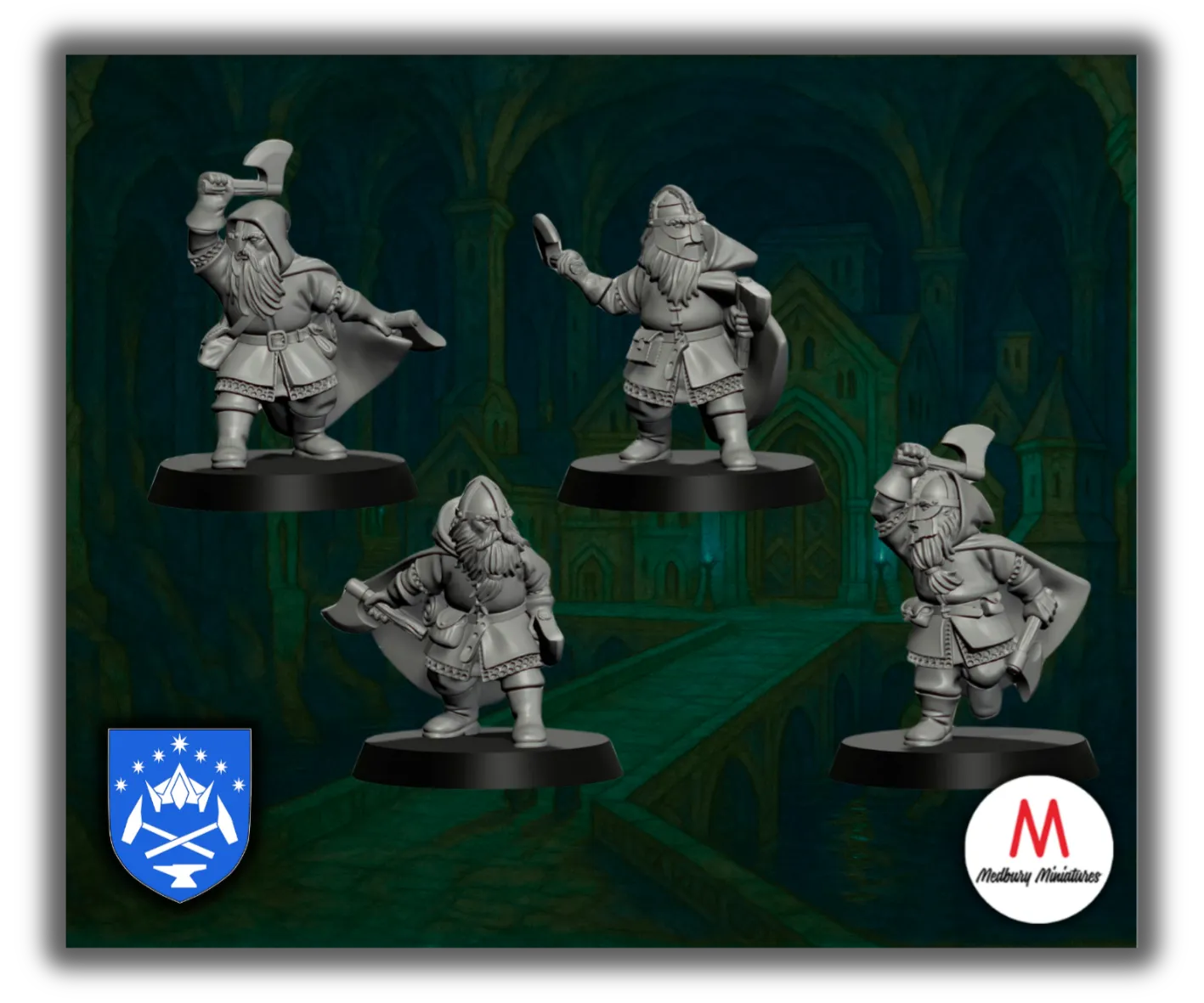 Dwarven Rangers-Pasch Spiele-Radaddel