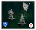 Saphire Ridges Hornblower And Banner Bearer-Pasch Spiele-Radaddel