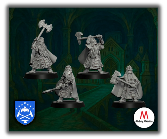 Saphire Ridges Dwarven Hearthguard-Pasch Spiele-Radaddel