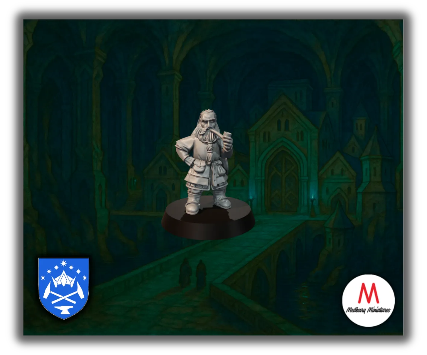 Dwarf Smoking Pipe-Pasch Spiele-Radaddel