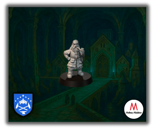 Dwarf Smoking Pipe-Pasch Spiele-Radaddel