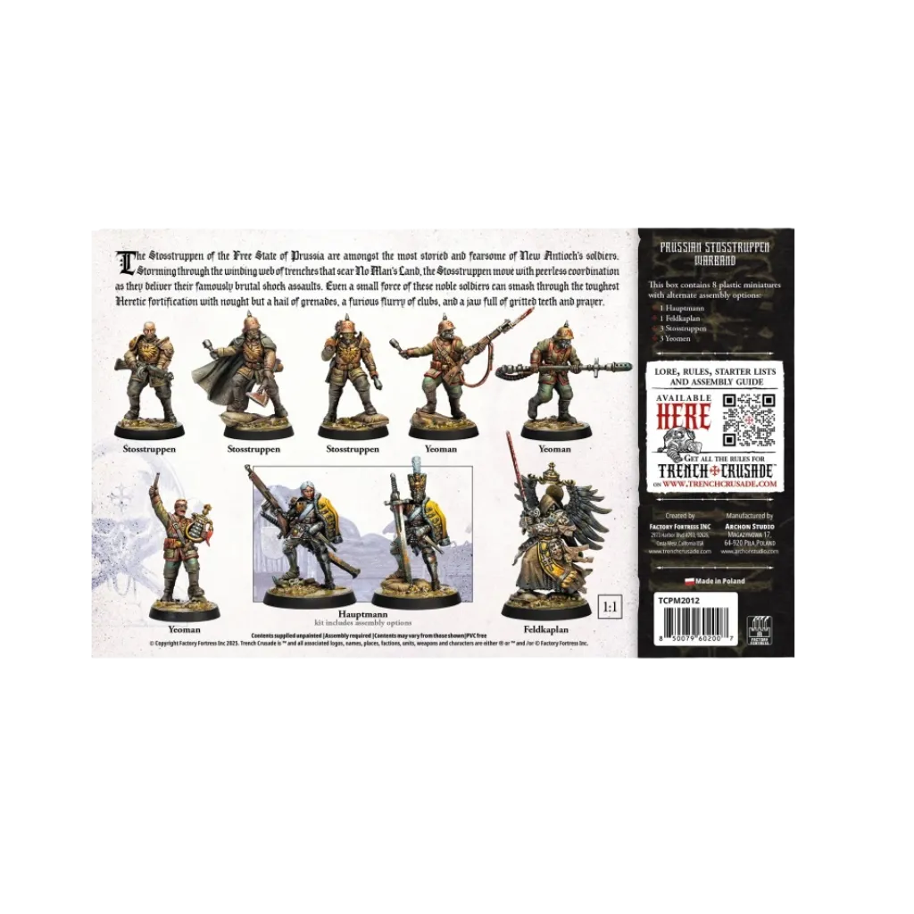Prussian Stosstruppen Warband-Archon Studio-Radaddel
