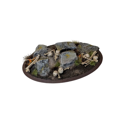 Skulls bones and spines - Basing Bits-Teaquers Tabletop-Radaddel