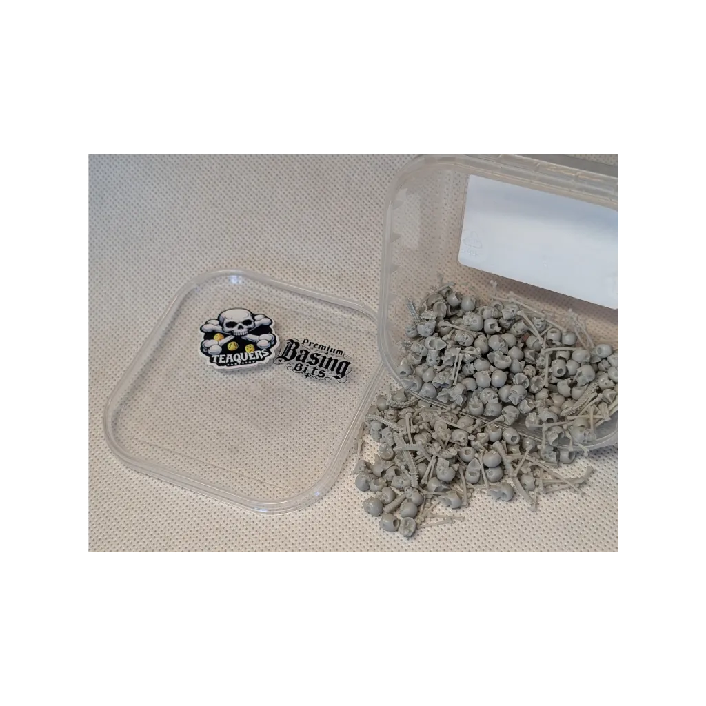 Skulls bones and spines - Basing Bits-Teaquers Tabletop-Radaddel