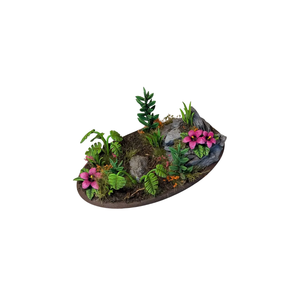 Green Jungle - Basing Bits-Teaquers Tabletop-Radaddel
