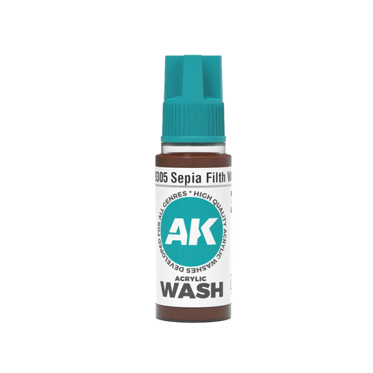 Sepia Filth Wash 18ml-AK-Interactive-Radaddel