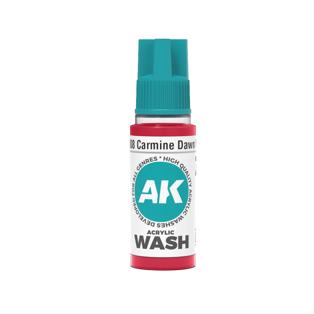 Carmine Dawn Wash 18ml-AK-Interactive-Radaddel