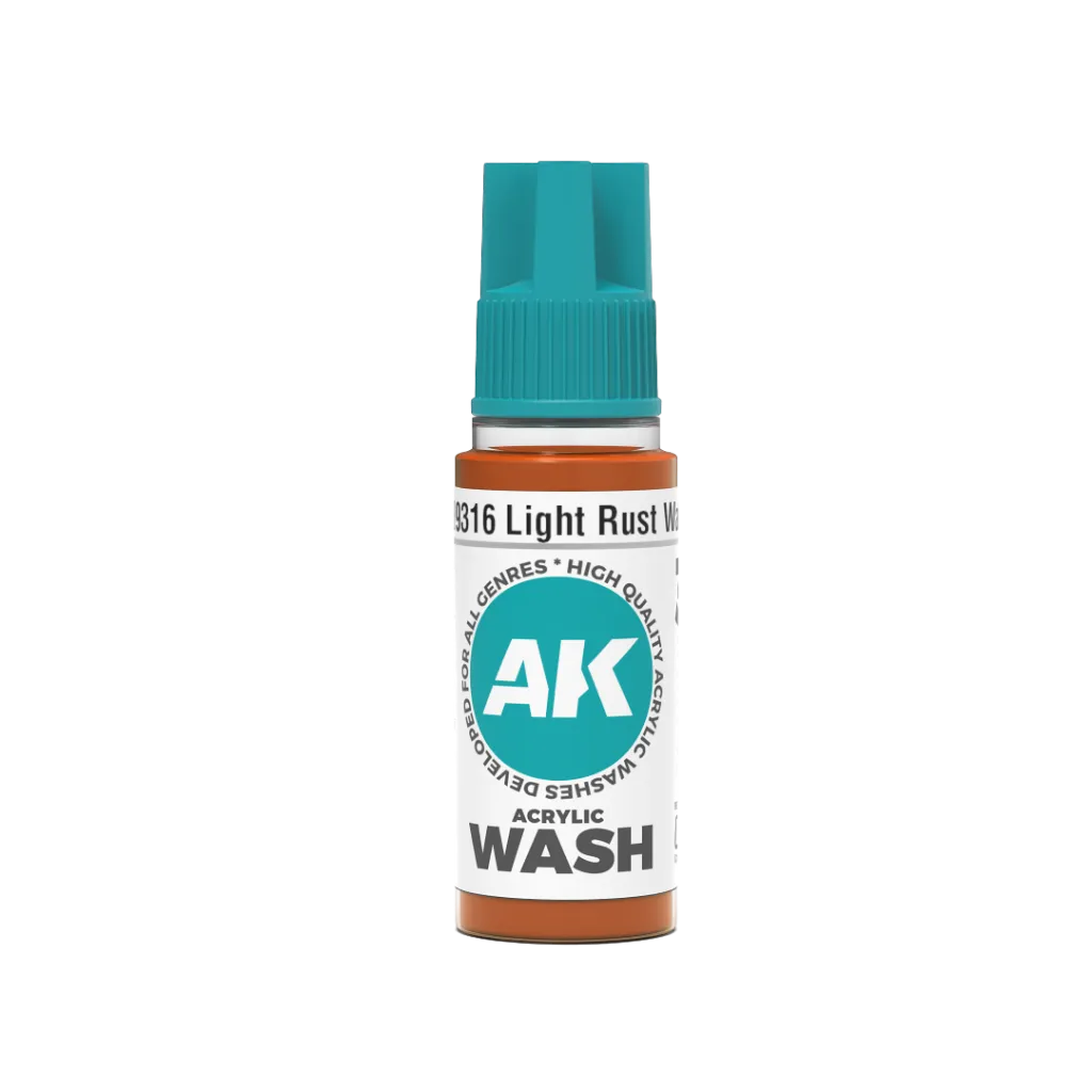 Light Rust Wash 18ml-AK-Interactive-Radaddel