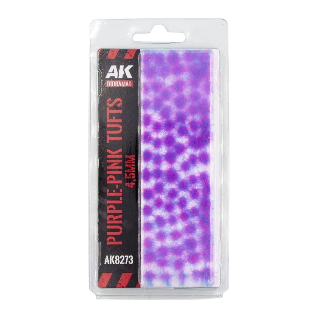 Purple-Pink Tufts 4,5mm-AK-Interactive-Radaddel