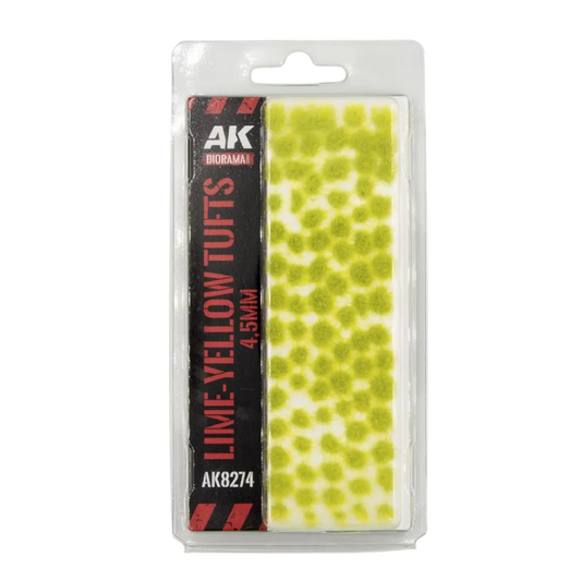 Lime-Yellow Tufts 4,5mm-AK-Interactive-Radaddel