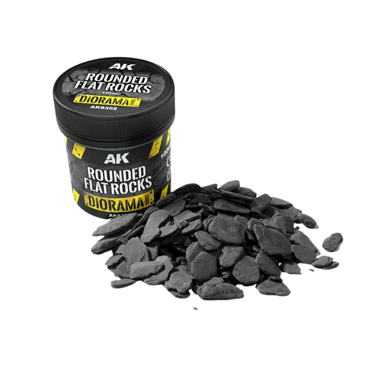 Rounded Flat Rocks - 100ml-AK-Interactive-Radaddel