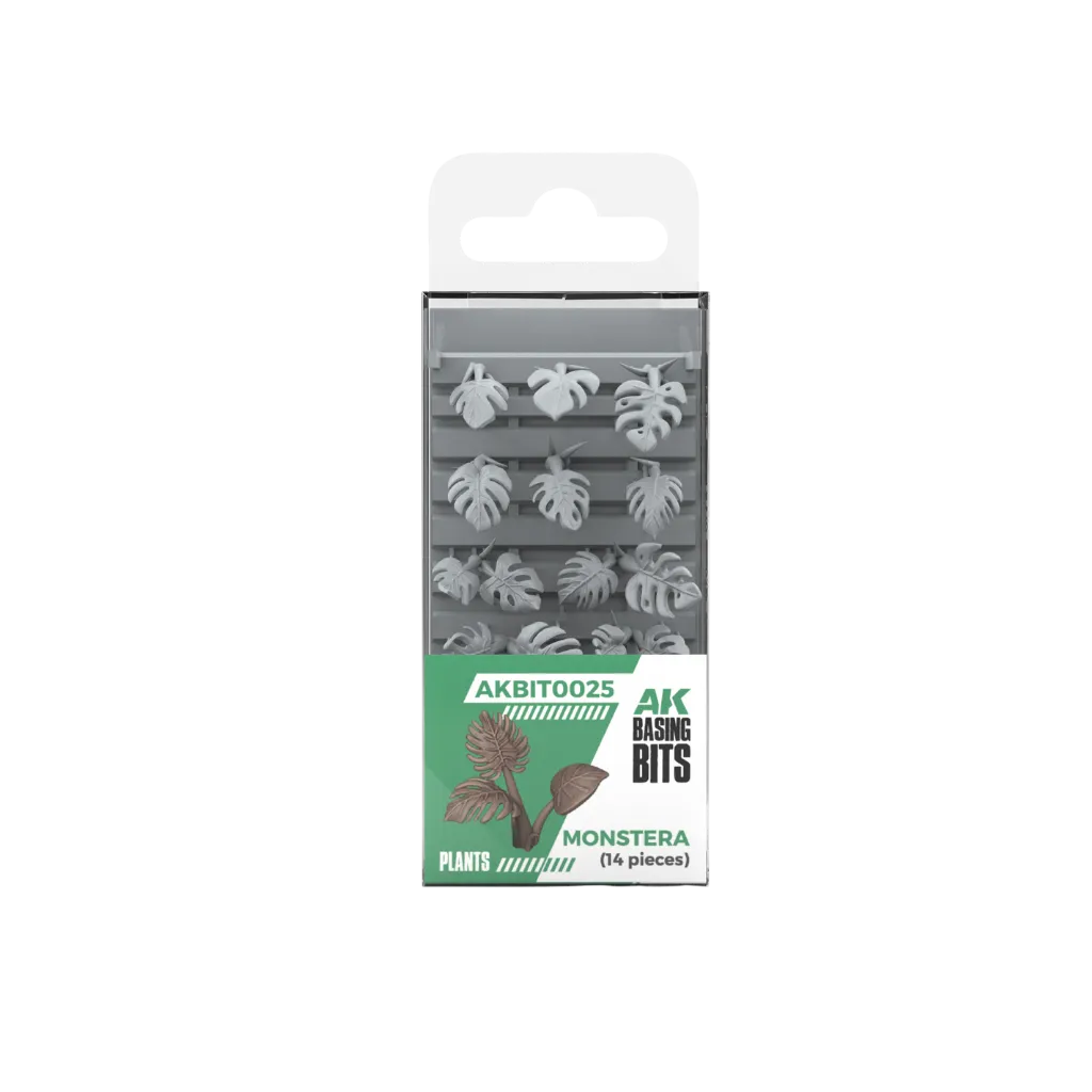 Monstera - Basing Bits (14 Teile)-AK-Interactive-Radaddel