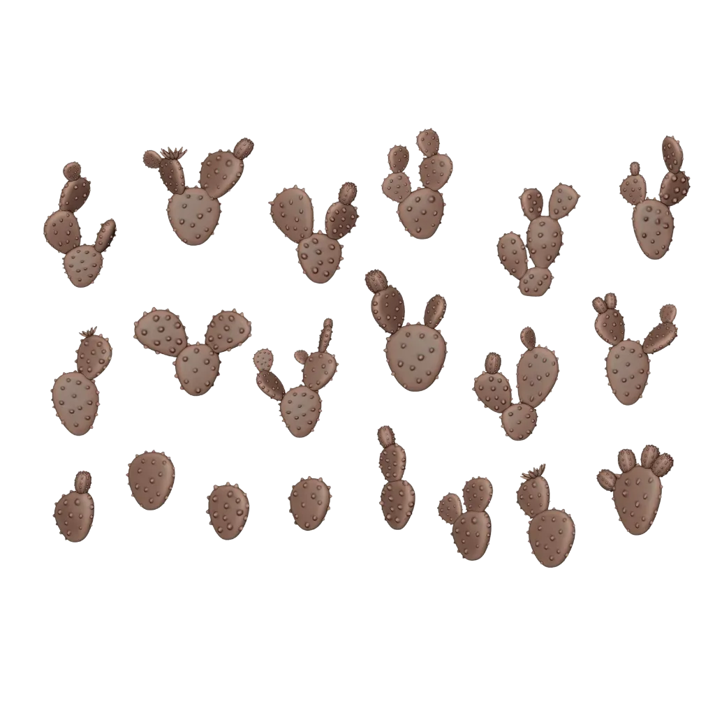 Nopal Cactus - Basing Bits (20 Teile)-AK-Interactive-Radaddel