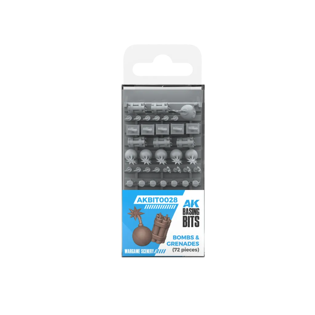 Bombs & Grenades - Basing Bits (72 Teile)-AK-Interactive-Radaddel