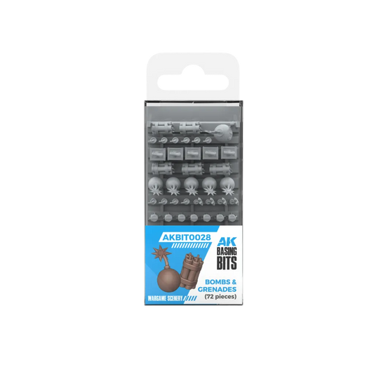 Bombs & Grenades - Basing Bits (72 Teile)-AK-Interactive-Radaddel