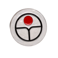 40mm Metal Coin - Universal Peace White