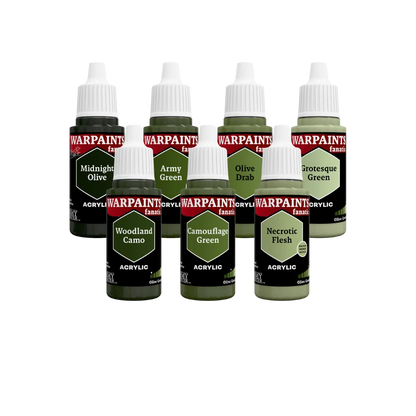 Flexible Triad PLUS+: Olive Greens-The Army Painter-Radaddel