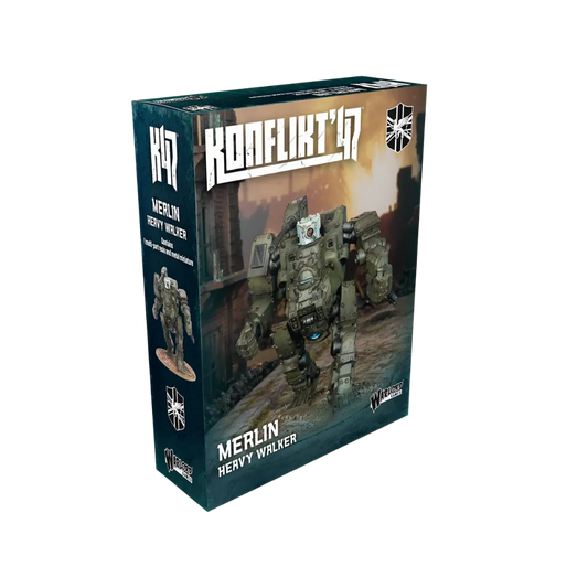 Konflikt '47 Merlin Heavy Walker-Warlord Games-Radaddel