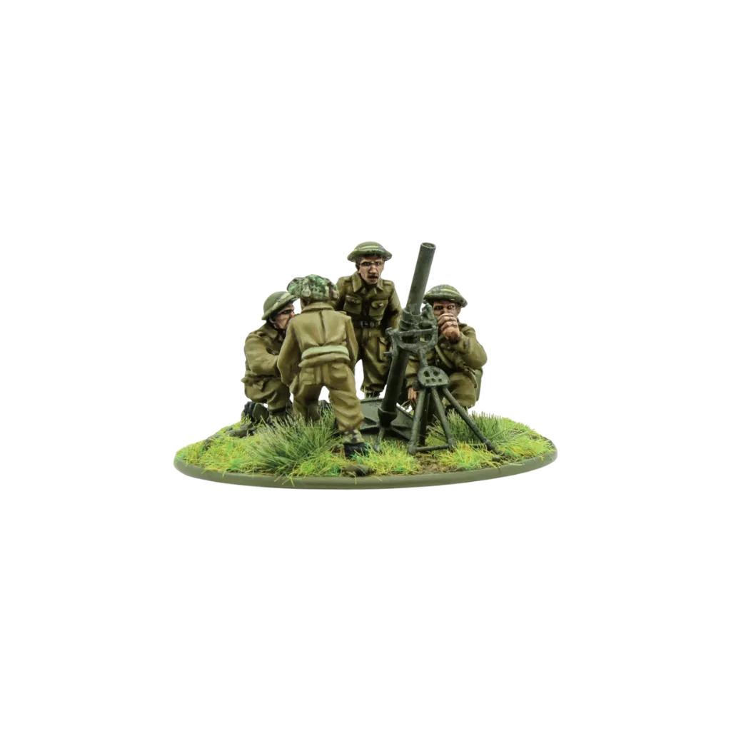 British Army 4.2 Inch Heavy Mortar (Late War)-Warlord Games-Radaddel