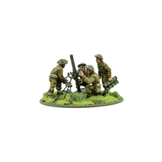 British Army 4.2 Inch Heavy Mortar (Late War)-Warlord Games-Radaddel